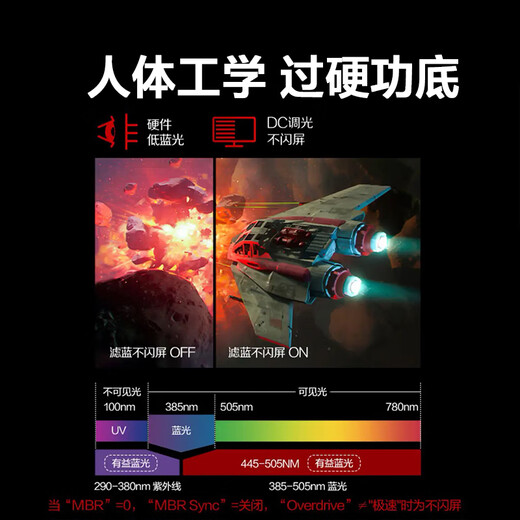 AOC 27 pouces 2K haute définition 240HZ matériel d'affichage e-sports faible lumière bleue 0,3MS rapide IPS rapide LCD rotatif ascenseur ordinateur portable écran d'affichage externe G4 New God of War 2K 260HZ Q27G40ZE