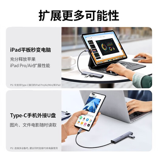 Green Network Tipo-C Docking Dock USB-C Converter Thunderbolt 4 Docking Dock Thunderbolt 3 Divider HDMI Cable Network Adapter Hub Universal MacBook Laptop iPad Tablet 10-in-1 [HDMI+VGA+Tarjeta de red+audio] 15601