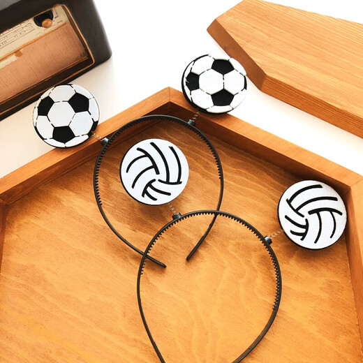 Fugitive Princess Games Headwear Basketball Headband Badminton Support Creative Headband Volleyball Football Funny Hairpin Football