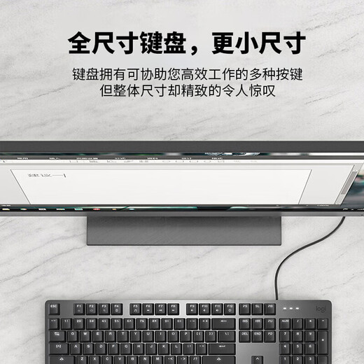 罗技K845机械游戏办公键盘 G102二代 游戏鼠标 有线电竞鼠标 键盘鼠标 K845(青轴)+G102