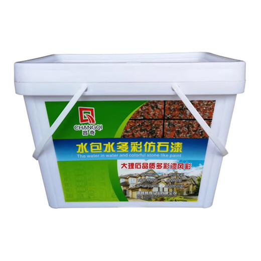 惠利得水包水砂多彩仿大理石漆别墅外墙漆真石漆罗马柱护栏喷漆艺术涂料 7036珍珠白 其他