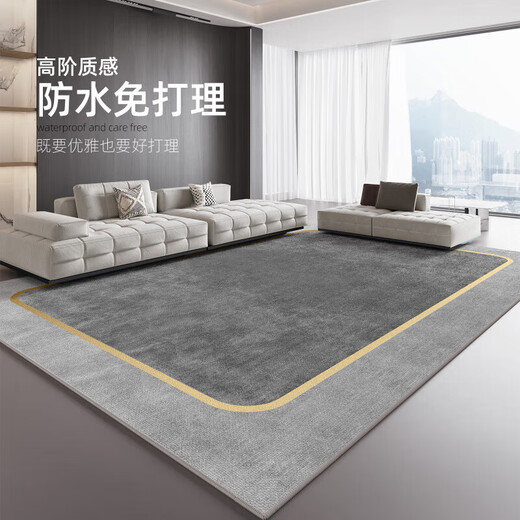 Tianjin Carpet Town Tapis plat salon 2025 Léger Luxury étanché