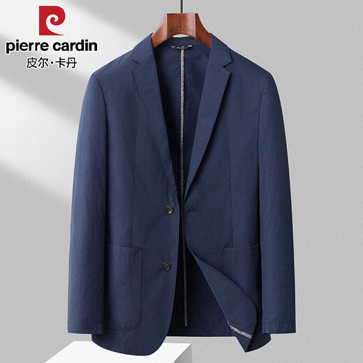 Pierre Cardin Summer mince petit costume pour hommes décontractés de printemps et d'été décontractés de veste monobloc-pièce printemps et automne de style haut de gamme Khaki xl 180 / 92a