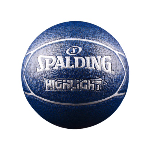 斯伯丁（SPALDING）比赛篮球星型PU表皮7号室内外用球76-867Y蓝色 五角星银蓝色76-867Y【精致礼盒 七号篮球(标准球)