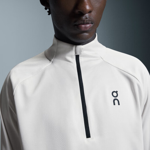 On (On) second generation Climate Shirt 2 autumn and winter men's sweatshirt Silver silver XS