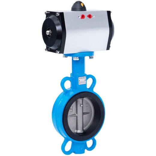 Pneumatisches Schmetterlingsventil pneumatisches Ventil D671X Pneumatische Klemmsturmblutter-Ventilkugel Edelstahlplatte DN40-DN300 DN80 Gummihülle Kugelmühle Platte