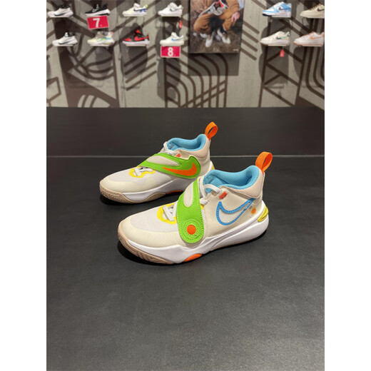 
Nike (NIKE) children's shoes for boys and girls Velcro non-slip casual basketball sports FJ1391-001 33.5 -2Y-foot length 21cm