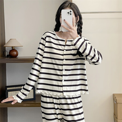 Gemas coloridas Pajama de seda de leche para mujeres estilo coreano estilo fragancia pequeña ropa delgada de dos piezas Guangzhou 13th Line KKH-12401 170 M