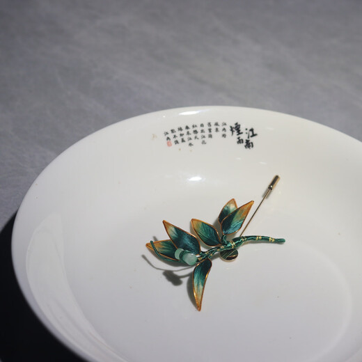 Lingchuan intangible cultural heritage velvet flower brooch Hanfu accessories hairpin flower hairpin ancient style traditional silk headdress single hairpin can be modified bamboo