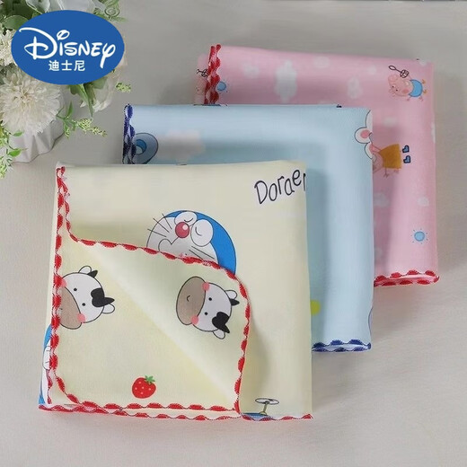 迪士尼（Disney）双面水晶绒隔尿垫防水透气水洗新生儿月经垫老人护理垫婴儿尿垫 香氛黄色(卡通图案随机) 50*70(单条装)