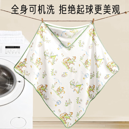 Aibaoshi Baby Quilt Sommer reines Baumwoll Neugeborene Swaddel Handtuch Baby Anti-Shocking-Entbindungsraum Eins Morino niedliche Haustier S738