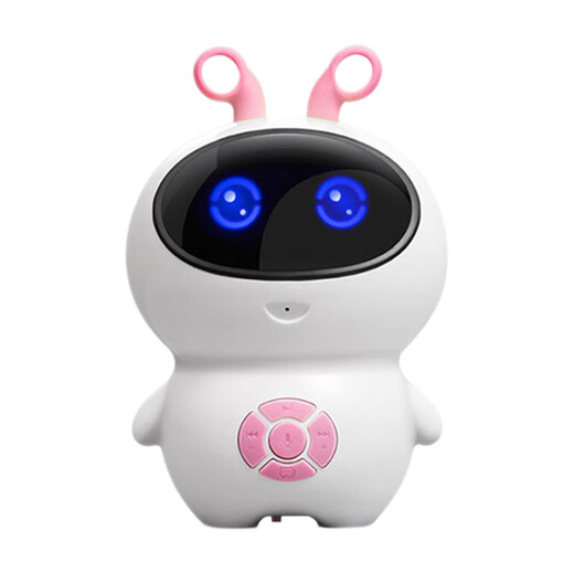
Children's intelligent robot early education machine wifi education learning machine voice dialogue gift toy factory Xiaoxiaobai-blue