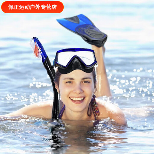 Zailu large-frame swimming goggles high-definition anti-fog diving goggles equipped with nose protection all-in-one men's and women's anti-horizontal light swimming goggles pink goggles - high-definition anti-fog and free earplugs and nose clips