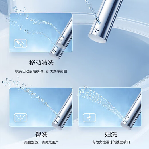 松下（Panasonic）智能马桶0水压限制感应冲水2677双风道速干自动清洗