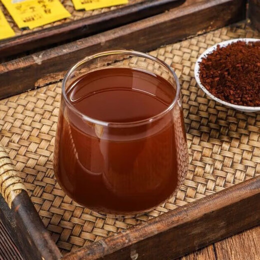 Hebailing Jinzhai Ganoderma Lucidum Wall Spore Powder Blue Certification mejora la inmunidad, la alta nutrición y la fácil absorción 60 bolsas/caja tres cajas