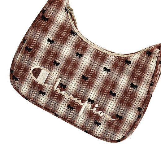 Campeón Campeón 2025 Bolso de hombro nuevo para hombres y mujeres, moda de axila casual y de moda 25SSG75 BROWN
