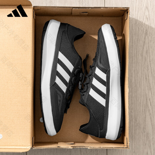ADIDAS阿迪达斯溯溪鞋男鞋女鞋2025夏季新款网面户外涉水鞋防滑运动鞋 黑/白JH9756 44.5