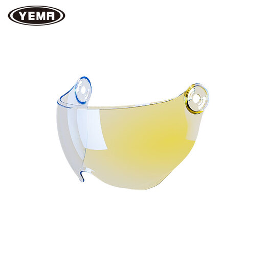 Mustang various models of transparent lenses motorcycle electric vehicle lenses 370 Aurora Blue short lens