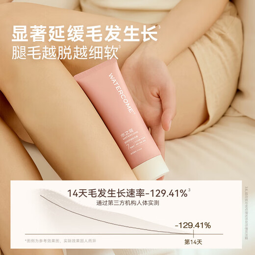 Aqua Kou Gentle Hair Removal for Men and Women Non-Lip Facial Private Parts Non-Permanent Root Removal 220g*2 On Clearance