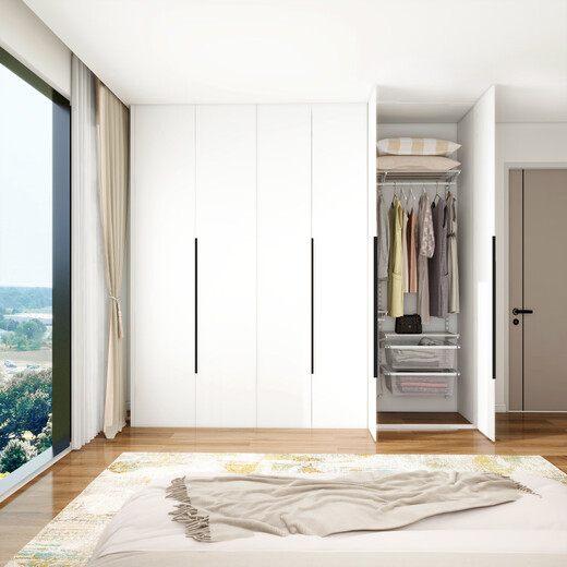 Midas Metal Wardrobe Storage Room Design Cloakroom Customized Open Wardrobe Storage Room Bedroom Wardrobe Door Customized Customized Photoshoot The specific price is subject to the plan.