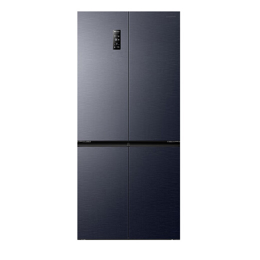 Rongsheng IDP net flavor 503L cross-door refrigerator pro model active sterilization ultra-thin embedded first-class energy efficiency air-cooled frost-free large capacity BCD-503WD15FPQLA gray three-pack machine Xingyu gray-slight defects