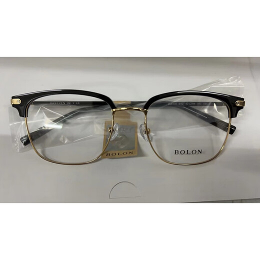 
Tyrannosaurus glasses Wang Hedi same optical frame fashion men and women large frame glasses frame BJ6105/6198 BJ6198-B16 transparent gray