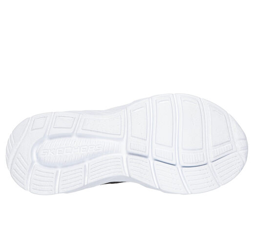 SKECHERS SKECHERS Girls' Infinity Sneakers Black/Lavender 11 Little Kid