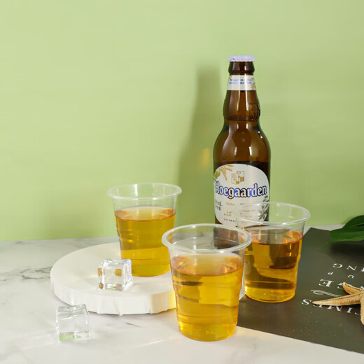 Disposable cup plastic water cup empty cup transparent household thickened leak-proof high temperature resistant soft cup wholesale 180ml 200 pieces