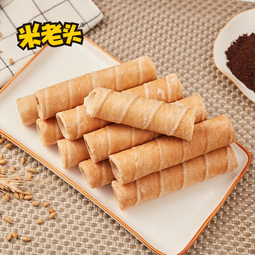 米老头超级威化棒巧克力味牛奶味672g早餐下午茶办公室小零食