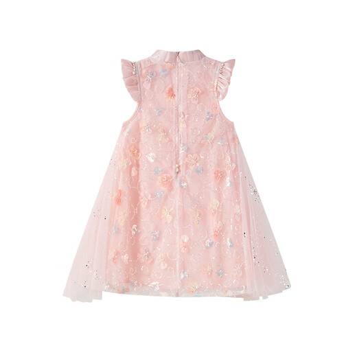 Disney Girls Princess Aisha Habille Nouveau produit Dress Girls Summer Vêtements d'été 2025 Nouveaux vêtements chinois Han
