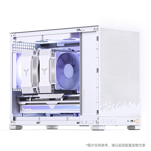 Colorful ITX new product AMD Ryzen 9950X3D/9900X3D/9800X3D/32G memory/1TB mini desktop water-cooled gaming and entertainment computer DIY assembly machine with two 9800X3D/32G/1TB/water-cooled/integrated display
