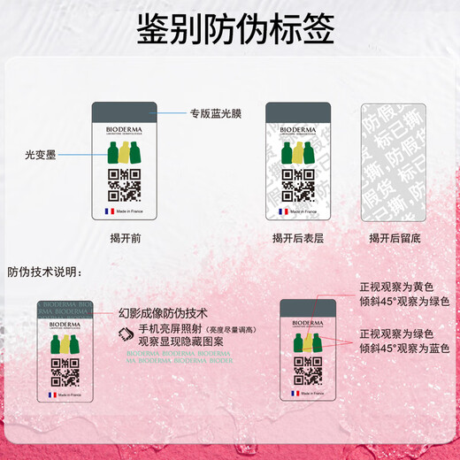 BIODERMA Makeup Remover Blue Water Moisturizing Cleanser 500ml Mild and Moisturizing for Dry Skin Double Eleven Gift for Girlfriend