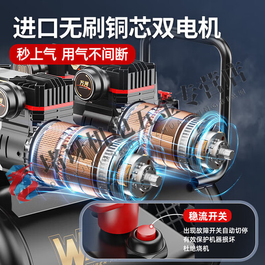XMSJ Air Compressor Inblodbare Pump