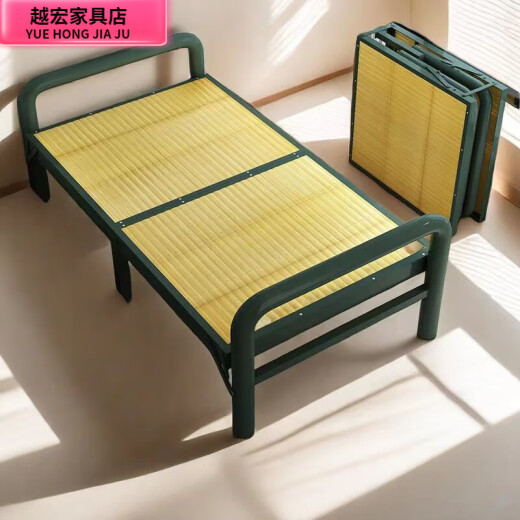 El almuerzo de Vladimi es conveniente para la siesta. Casa para adultos Camino plegable Casa de alquiler Camino de bambú acompañando cama individual Chishui Mingzhu*192 Long*95 ancho-16851