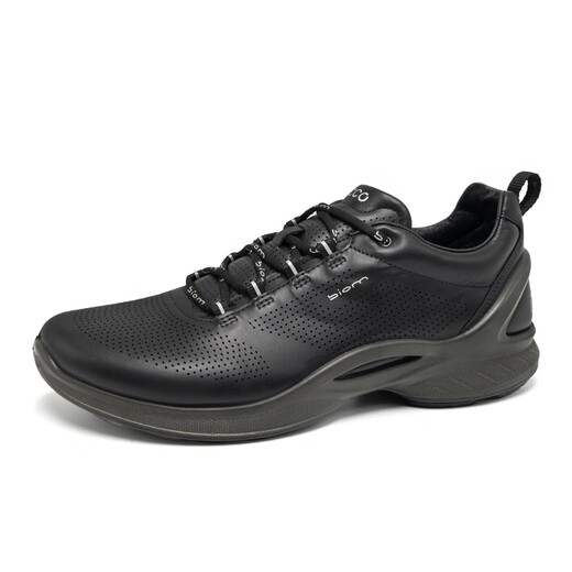 ECCO Aibu classic men's shoes spring and summer casual shoes cushioning comfortable breathable sports shoes steadibu 837514 [spot] Black 837514-01001 40
