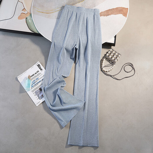 
Sibaishe Fashion Set 2025 Autumn New Women's Decoration Body Clothes with Wide Legs Commuter Two-Piece Set
