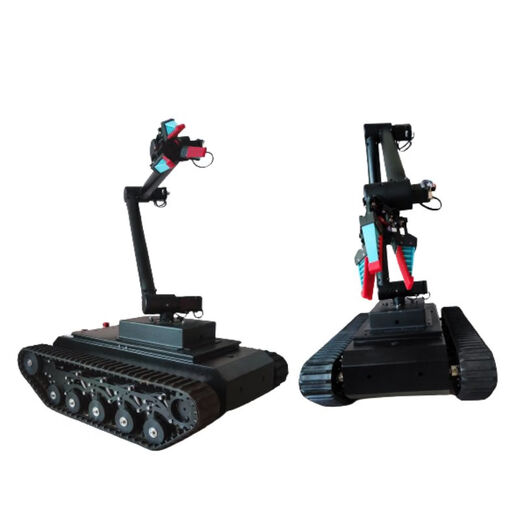 Lingle ROS picking and grabbing robot open source platform crawler chassis explosive disposal robotic arm vision SLAM navigation customized chassis