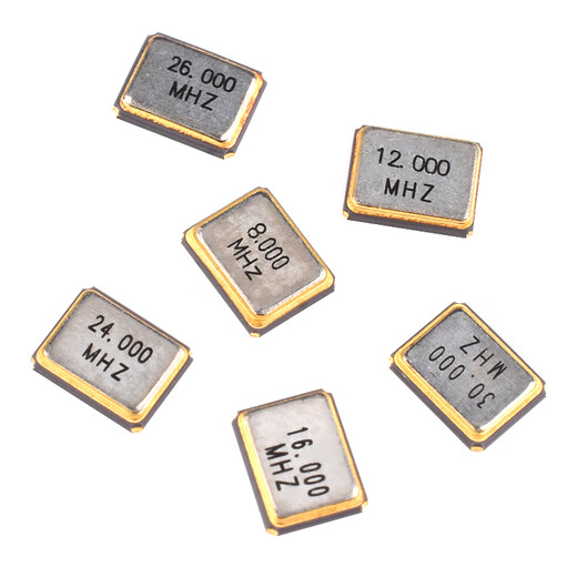 SMD 3225 passive crystal oscillator 8M 12M 16MHZ 24M 26M 30m SMD 4-pin crystal oscillator 24M (5 pieces)