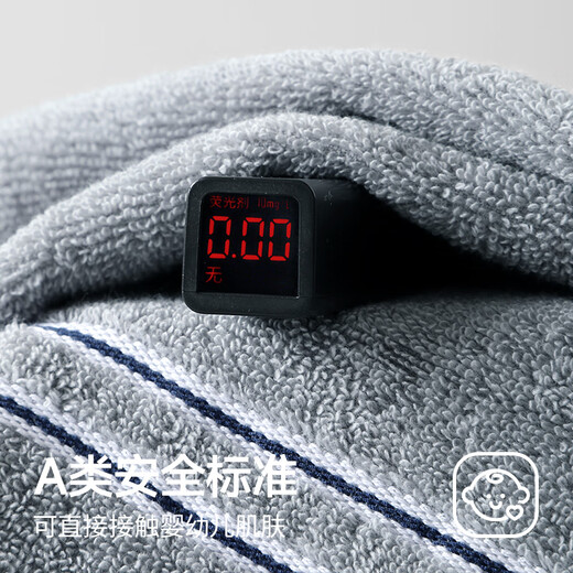 Toalla Muji 7A Antibacterial Xinjiang Cotton Hombres de algodón 100% puro Toalla de algodón No fácil de arrojar 2 paquetes de toalla de limpieza de la cara de baño