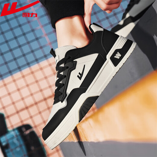 
Huili men's shoes new style board shoes men's small white shoes soft sole height-enhancing sports and casual shoes men 4877Z rice black 40