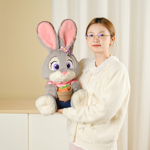 迪士尼（Disney）疯狂动物城正版朱迪玩偶兔子毛绒玩具娃生日礼物女七夕情人节礼物