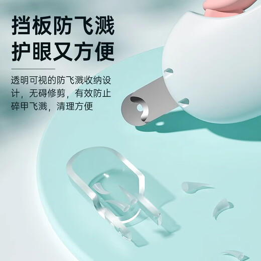 Qi Oh Cat Nail Clippers Cat Nail Clippers Novice Special Small Blind Scissors Round Hole Scissors Adjustable Push Clippers Pet Nail Clippers Pink Round Hole Scissors