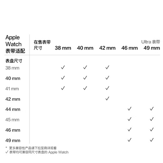 Apple/Apple 46mm S/M size light peach pink sports strap suitable for 46mm S11/10 Apple watch strap