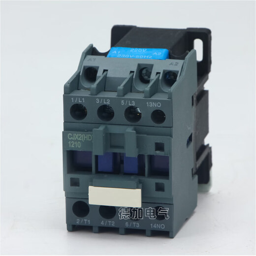 温以嘉定制防晃电交流接触器永磁延时抗晃电接触器 cjx2HD-1810 LC1D181 cjx2(LC1-F)-265 3895