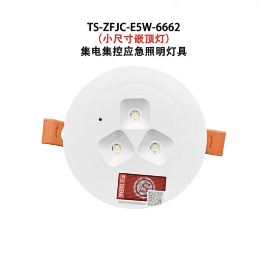 
Taihe'an Fire Intelligent Evacuation Concealed Emergency Light Downlight 6624A TS-ZFJC-E5W-6624AG
