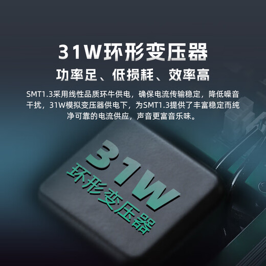 Shanling SMT1.3 Desktop Streaming Media Turntable Digital Broadcast Processor High-Fidelity Dual-Band WiFi6 Transmission NAS Function Silver Get 64Gu Disk with Order and L8 with Order