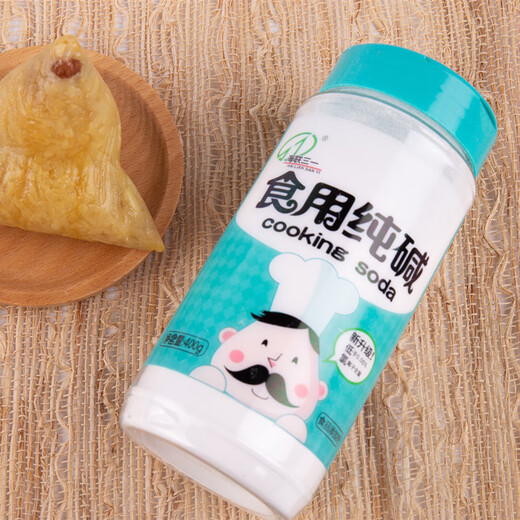 Hailian Sany Edible Alkali Powder Kneading Dough to Remove Acid Cooking Tenderized Meat Wrapped Rice Dumplings Making Konjac Tofu Washed Pork and Beef Tripe 400g Double Open Cap Bottle x1