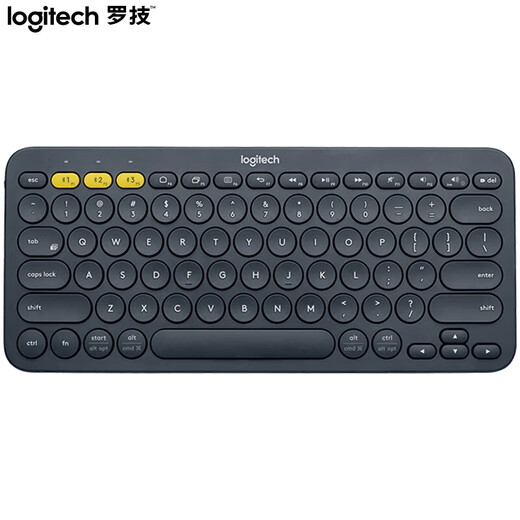 Logitech Fashion Series K380 Bluetooth Keyboard Wireless Keyboard Mac Laptop Tablet IPAD Computer Silent Keyboard Android Phone Multi-Device Ultra-Thin Home Chocolate Keyboard LINE FRIENDS Series-KoniRabbit