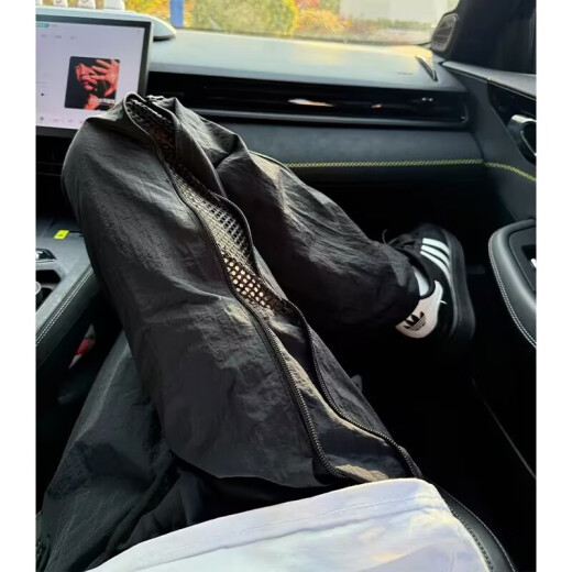 Nasawassup Junta de la marca American Soft Shell Soft Shell de secado rápido para hombres en la cuadrícula del lado de verano Pantalones de paracaidismo Pantalones de diseño de hombres A29-SD XL [sugerido 120-140Jin [Jin equivale a 0.5 kg]]