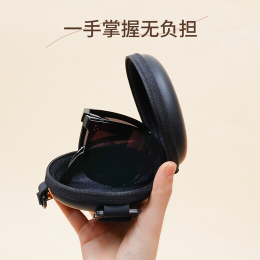 Angelamiao墨镜女款偏光太阳镜经典时尚大框显脸小驾驶防晒七夕情人节礼物